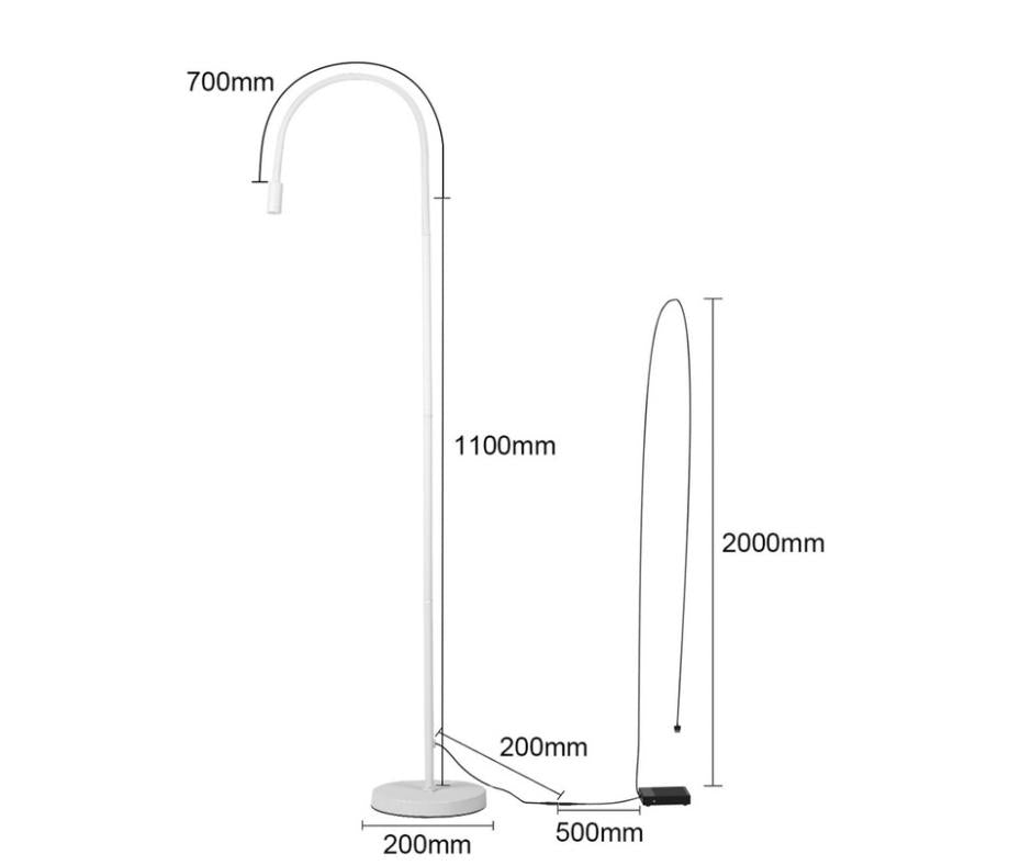 Lámpara LED UV Pedestal